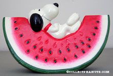 Snoopy on a Watermelon