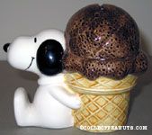 Snoopy with Ice Cream Cone