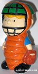 Schroeder as Baseball Catcher