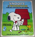 Snoopy & Woodstock Color & Recolor book