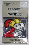 Snoopy with Balloons Birthday Candle