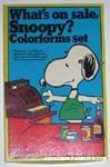 What's on sale, Snoopy?