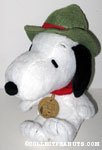 Snoopy Beagle Scout Happiness is... Plush