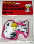 Snoopy hugging Woodstock Pocket Bean Bag
