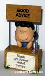 Lucy in Doctor's Booth Figurine