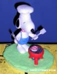 Snoopy Grilling