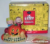 Linus and Sally with Pumpkin