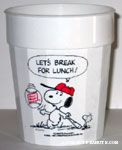 Baseball Snoopy and Woodstock