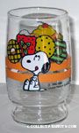 Snoopy looking at treats