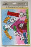 Daisy Hill Puppies holding thank you signs Note Cards