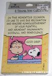 Linus & Snoopy Thank You Cards