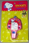 Snoopy & Woodstock Dancing Red Whistle Necklace