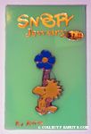 Woodstock holding flower Pin