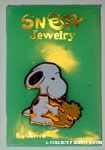 Snoopy & Woodstock shaking hands Pin