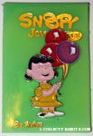 Lucy with Balloons Pin