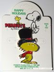 Woodstock wearing top hat Pin