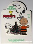 Snoopy, Charlie Brown and Christmas Tree Pin