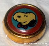 Snoopy wearing red bowtie Portrait Button Cover