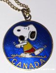 Snoopy Shotput 'Canada' Medallion
