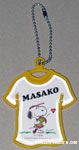 Snoopy holding Tennis Racket T-shirt Keychain