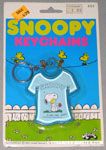 Snoopy hugging Woodstock racket T-shirt Keychain