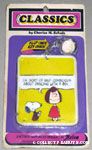 Snoopy & Peppermint Patty dancing Comic Keychain