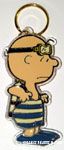 Charlie Brown in Scuba Gear Keychain