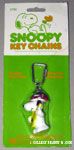 Snoopy Playing Guitar Keychain