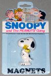 Snoopy hugging Woodstock Magnet