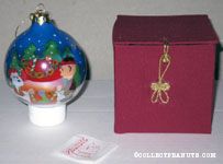 Santa Snoopy and Charlie Brown