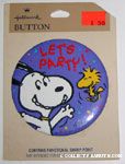 Peanuts & Snoopy Hallmark Pinback Buttons