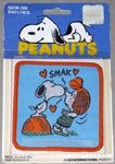 Snoopy kissing Peppermint Patty Patch