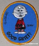 Charlie Brown - Good Grief Patch