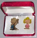 Linus and Sally Pin Set