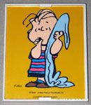 Linus with Blanket Framed Print