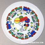 Peanuts Birthday Plate