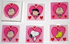 Peanuts Valentines Stickers
