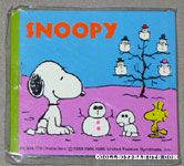 Snoopy & Woodstock with snowmen Book of Stickers