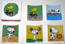 Snoopy & Woodstock Sports Stickers