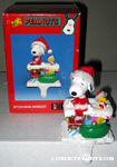 Santa Snoopy by Chimney