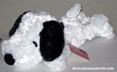 Snoopy laying on tummy Plush