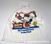 Chef Snoopy 'My Compliments to the Chef' Kitchen Towel