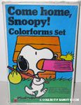 Snoopy How's the Weather Dress Up Set Colorforms