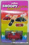 Snoopy in Red Beetle Bump n' Go Car