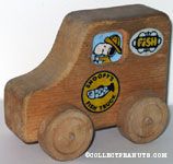 Snoopy's Wooden Fish Truck