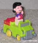 Lucy in Green Firetruck
