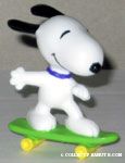 Snoopy on skateboard PVC Figurine