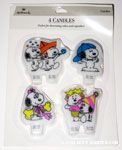 Daisy Hill Puppies partying 4-Candle Set