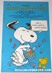 Easter Beagle Snoopy and Woodstock Easter Press-out Book