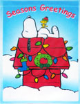 Peanuts & Snoopy Christmas & Winter Flags